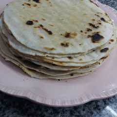 A picture of Chapatis o "rapiditas caseras".