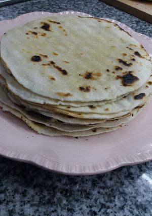 Una foto de Chapatis o "rapiditas caseras"