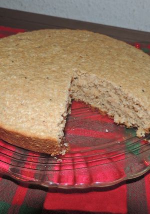 Una foto de Torta vegana de coco 🥥 :)