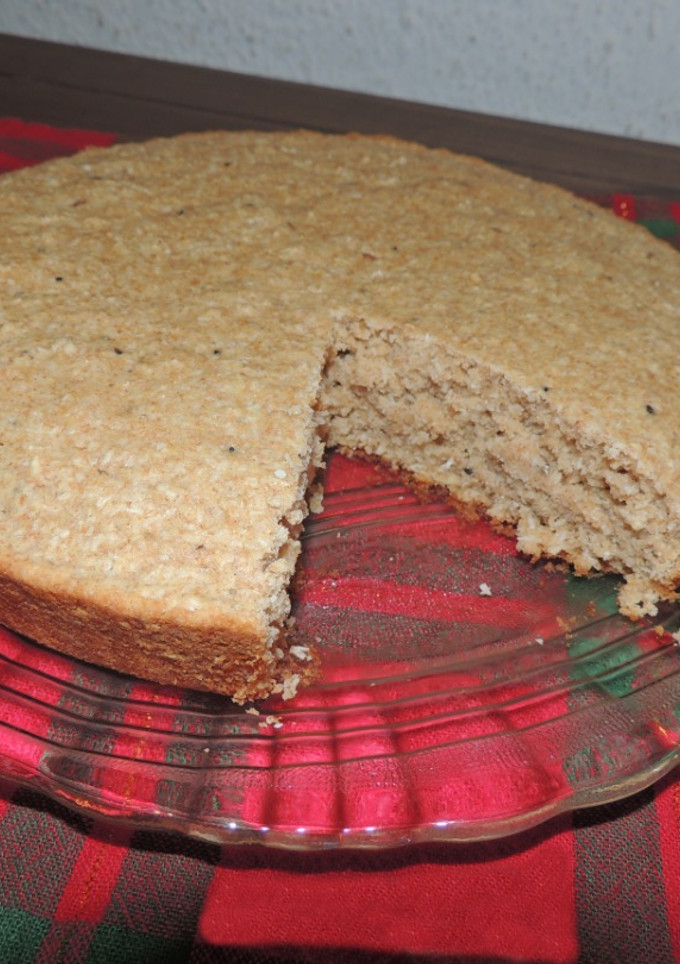 Una foto de Torta vegana de coco 🥥 :)