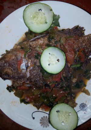 A picture of Fish Stew.