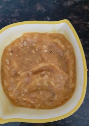 A picture of Kachri chutney.