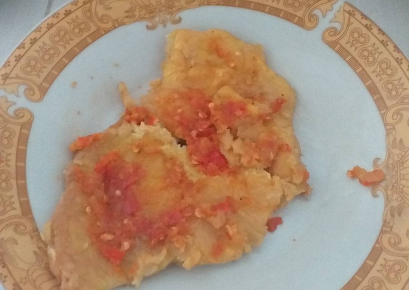 Telur Geprek