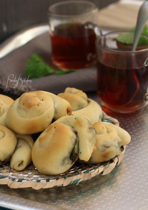 صورة لوصفة فطائر السبانخ