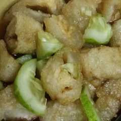 A picture of Pempek Dos Simpel.