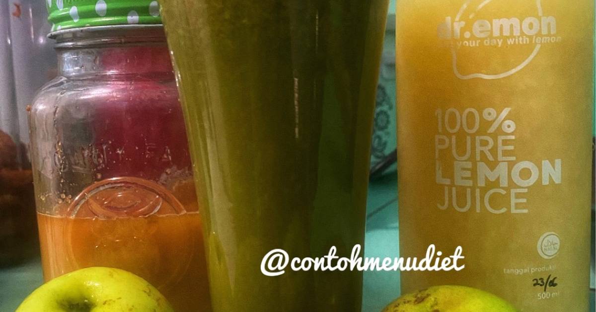 Resep Sarapan Green Smoothies Bayam Sari Apel Untuk Diet Oleh Innayah Roza Cookpad 0937