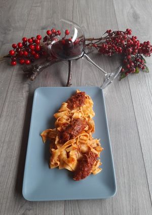 Foto di Pappardelle al cinghiale