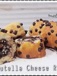 Foto resep Nutella Cheese Roll Bread