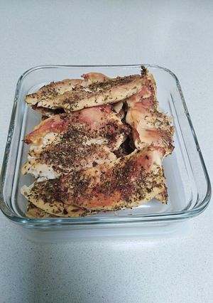 Una foto de Pechuga de pollo al horno