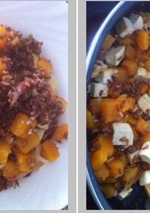 Una foto de Ensalada macrobiotica