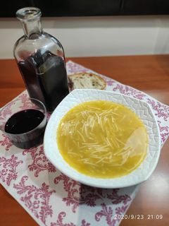 Una foto de Sopa de fideos