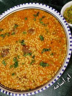 صورة لوصفة بركوكس أو العيش