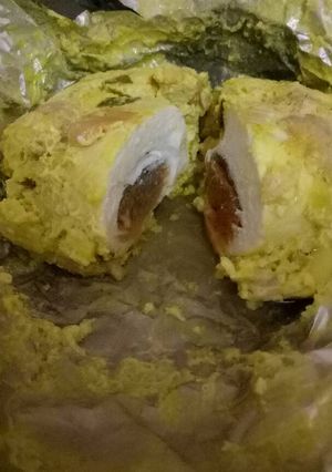 Foto resep Pepes tahu ayam telur asin