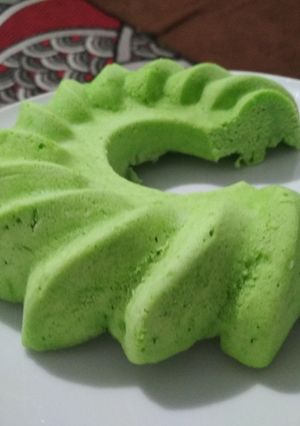 Foto resep Bolu pandan kukus takaran sendok