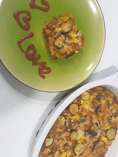 عکسی از دستور کیک بادمجان خوشمززززه❤😋
