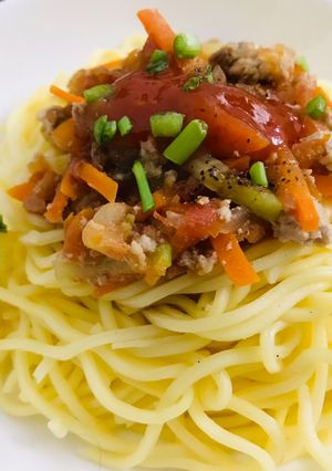 Hình của món Mì xào nhanh gọn lẹ.