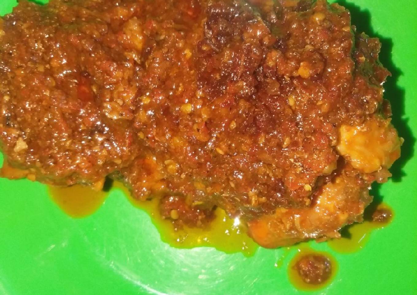 Ayam Bumbu Bali Pedas