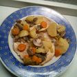 Trancio di Lonza di maiale al forno con verdure