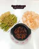Cơm cháy kho quẹt chay