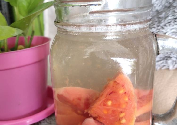 Resep 4. Setup jambu biji merah, Enak