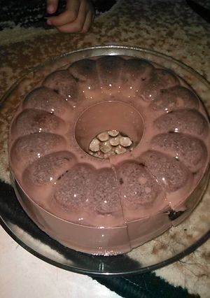 Foto resep Puding coklat dancaw oreo...cemilan buah hati Qu sewaktu hujan