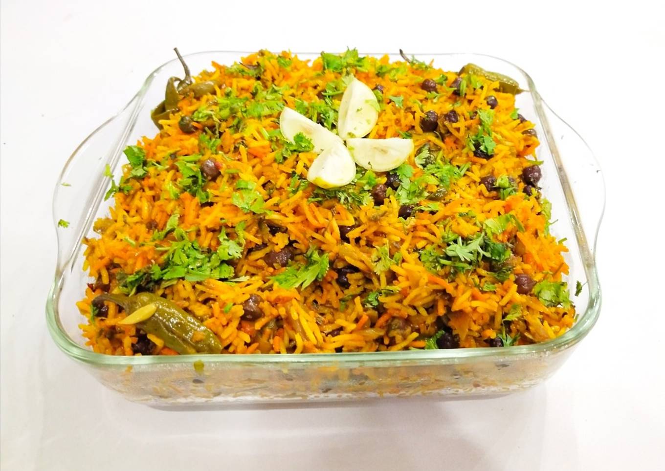 Spicy Achari ChanaBiryani