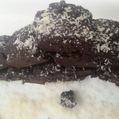 A picture of Chocolate caramel fudge.