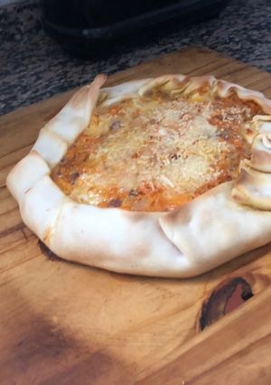 Una foto de Tarta de calabaza y zanahoria