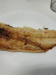 Una foto de Lubina al horno