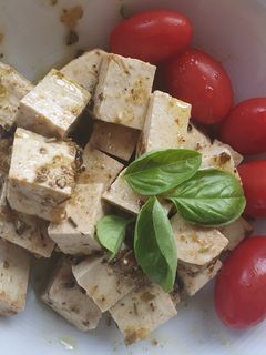 Tofu Feta Rezepthauptbild