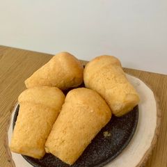 A picture of I Tried Making Neapolitan Rum Baba.