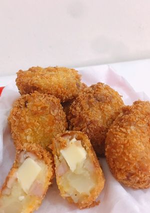 Foto resep Cheese koroke (kroket)