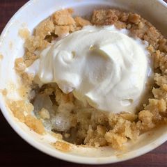 A picture of Apple Crumble Just 4U.
