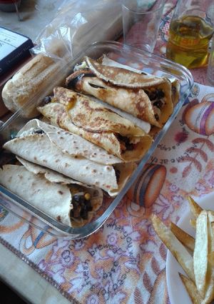Una foto de Burritos mexicanos