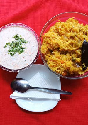 A picture of Mix Vegetable Rice.