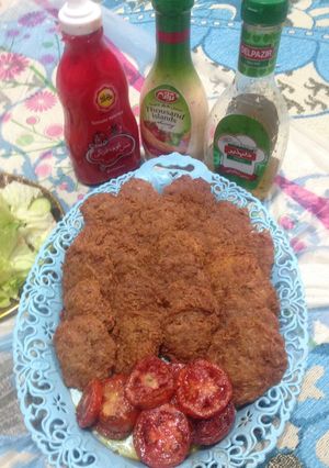عکسی از دستور کتلت گوشت همه پسند