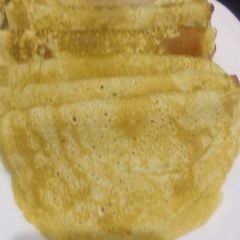 A picture of Orange pancakes.