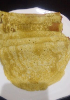 A picture of Orange pancakes.