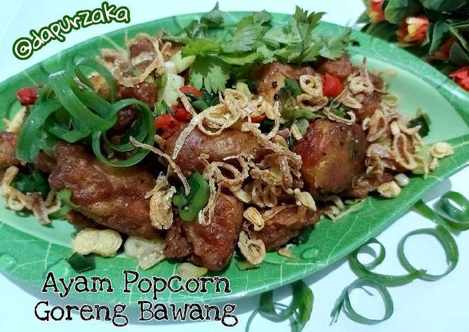 126》Ayam Popcorn Goreng Bawang