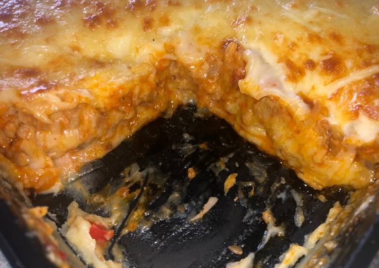Pastel de papa y carne