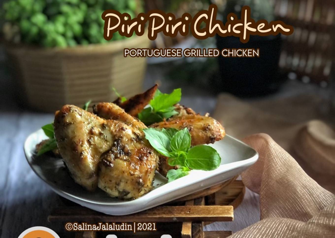 Piri Piri Chicken (grilled chicken in Portuguese) 🇵🇹