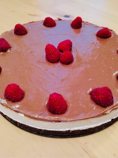 Φωτογραφία της συνταγής Cheese Cake με Σοκολάτα🍰🍫