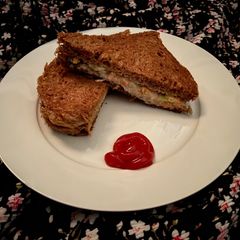 Curd sandwich 🥪/cucumber/carrot mix with curd A picture of Curd sandwich 🥪/cucumber/carrot mix with curd.