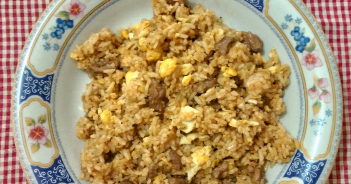 Resep Nasi Goreng Kambing ala Nasgor Kebon Sirih oleh Lusia Rumsari