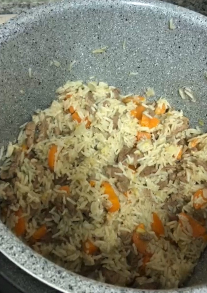 Una foto de Arroz con ternera marroquí (olla gm)