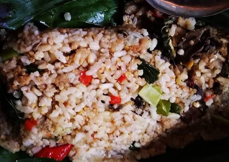 Resep Nasi Bakar Special yang simpel