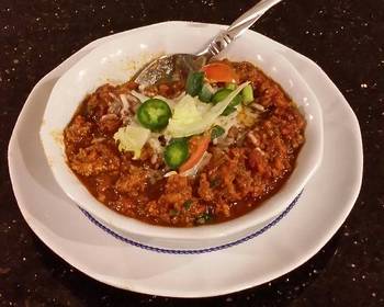 Best Recipe Beef and Sausage Chili Delicious and Healthy