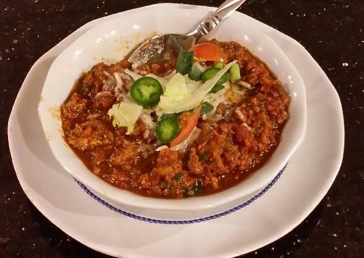 Beef and Sausage Chili