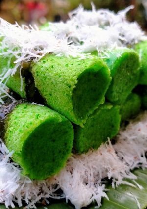 Foto resep Kue putu tanpa bambu