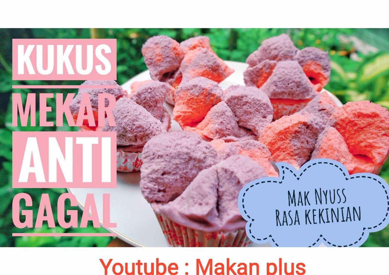 Kue Kukus (Bolu Kukus) asli mekar rasa Istimewa